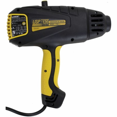 Inversora de solda 120A tipo pistola para eletrodo e TIG - LISP-120 Power  220V Inversora de solda 120A tipo pistola para eletrodo e TIG - LISP-120 Power  220V