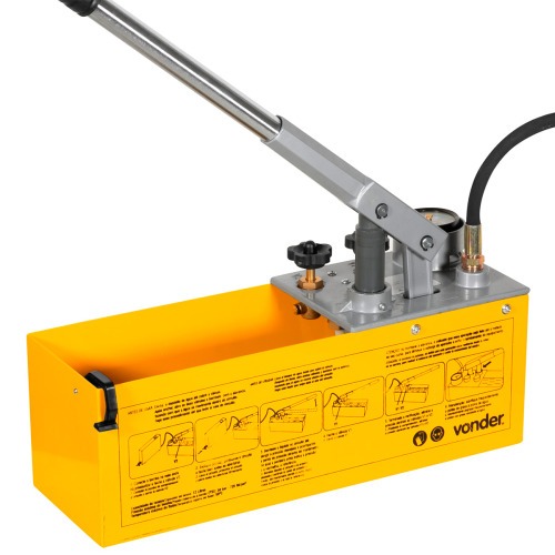 Bomba de teste hidrostático reservatório 12L 50 bar - BTV 050 Bomba de teste hidrostático reservatório 12L 50 bar - BTV 050