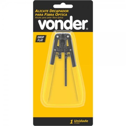 Alicate desencapador de fibra ptica tipo Drop Flat