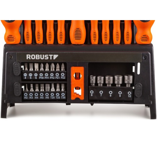 Jogo de Chaves de Fenda Bits e Soquetes 39 Peas