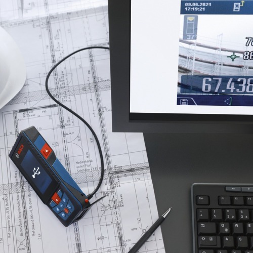 Trena a laser com leitura at 150 metros com Bluetooth - GLM 150-27 C