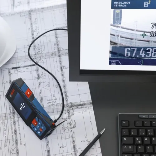 Trena a laser com leitura até 150 metros com Bluetooth - GLM 150-27 C