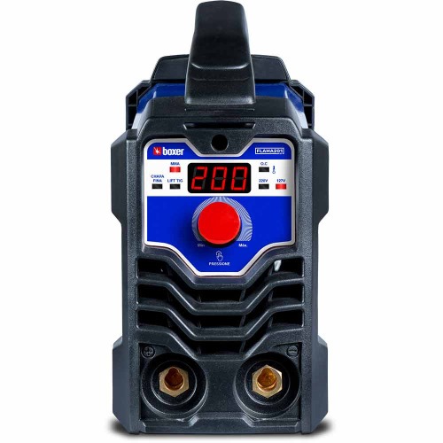 Inversora de solda 200A para eletrodo revestido e tig DC - FLAMA 201 BV  110V/220V Inversora de solda 200A para eletrodo revestido e tig DC - FLAMA 201 BV  110V/220V