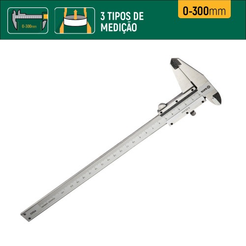 Paqu�metro universal capacidade 300 mm leitura de 0,02 mm - ST91503SC