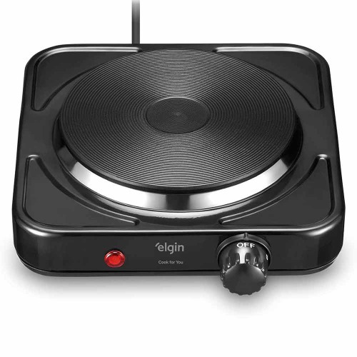 Fogão elétrico de mesa 1 prato 1.000 watts - Cook For You 220V Fogão elétrico de mesa 1 prato 1.000 watts - Cook For You 220V