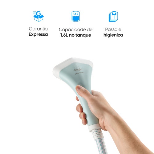 Passadeira a vapor e higienizador 1.350 watts - Steam Clean 110V Passadeira a vapor e higienizador 1.350 watts - Steam Clean 110V