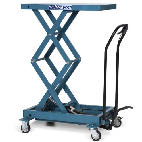 Mesa hidráulica pantográfica capacidade 250 kg elevação 1340 mm - 4302