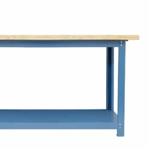 Bancada desmontável tampo compensado pinus 1500 x 600 x 40 mm tampo inferior chapa