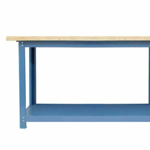 Bancada desmontável tampo compensado pinus 1500 x 600 x 40 mm tampo inferior chapa