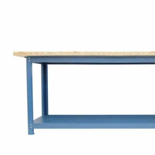 Bancada desmont�vel tampo compensado pinus 2000 x 600 x 40 mm tampo inferior chapa