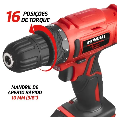 Furadeira Parafusadeira 3/8