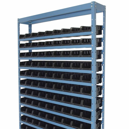 Estante compacta com 108 caixas n°3 preta - NE108/3P Estante compacta com 108 caixas n°3 preta - NE108/3P