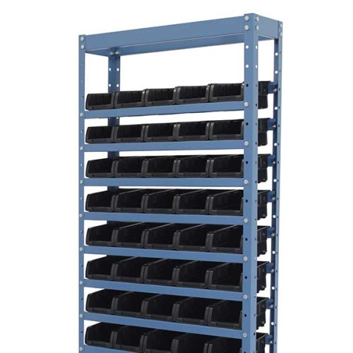 Estante met�lica com 60 gavetas n�3 preta - NE60/3P	