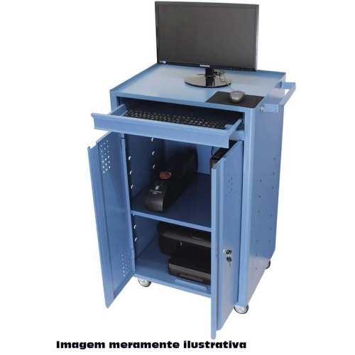 Rack móvel fechado para computador - NR-2 Rack móvel fechado para computador - NR-2