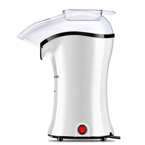 Pipoqueira el�trica com bico direcionador 1200 watts branca- PopFlix  220V