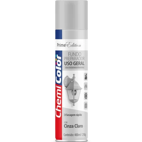 Tinta spray para uso geral fundo preparador 400ml - edition