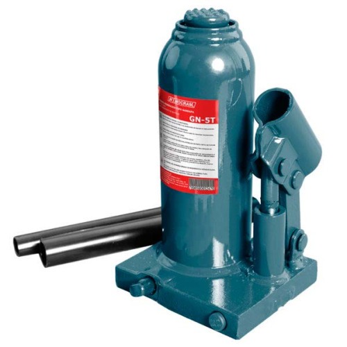 Macaco hidr�ulico tipo garrafa capacidade 5 toneladas - GN-5T
