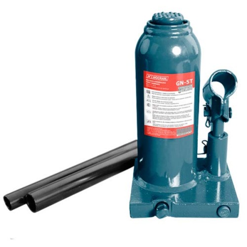 Macaco hidr�ulico tipo garrafa capacidade 5 toneladas - GN-5T