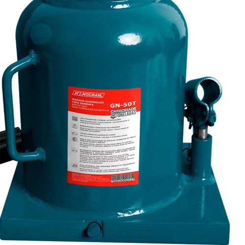 Macaco hidráulico tipo garrafa capacidade 50 toneladas - GN-50T Macaco hidráulico tipo garrafa capacidade 50 toneladas - GN-50T