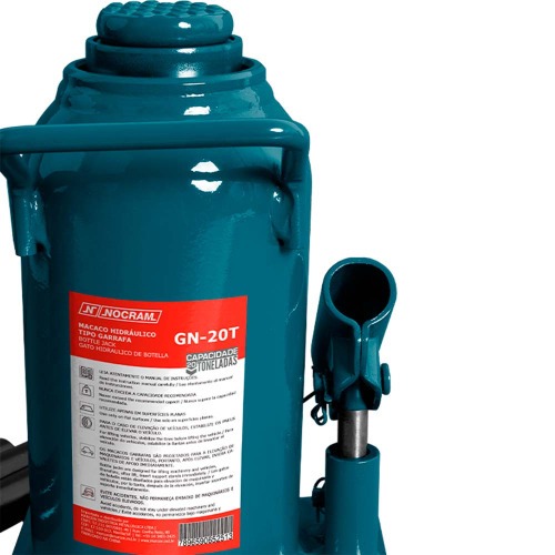 Macaco hidráulico tipo garrafa capacidade 20 toneladas - GN-20T Macaco hidráulico tipo garrafa capacidade 20 toneladas - GN-20T