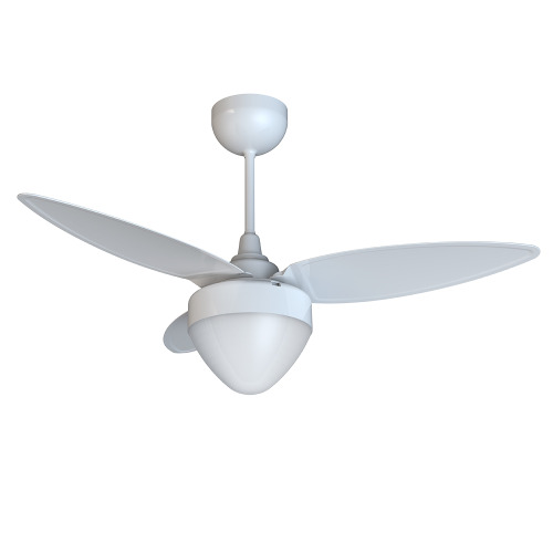 Ventilador de teto 3 ps Inverter com controle remoto branco - Aires  110V/220V