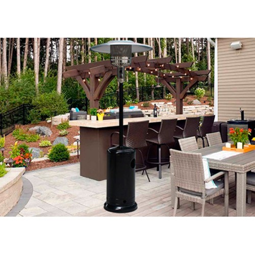 Aquecedor de ambiente externo a gs Torre ao preto - NI48TP