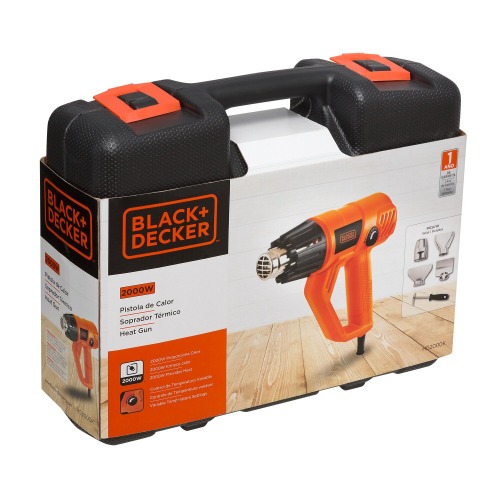 Soprador térmico 1800W 2 estágios com acessórios - HG2000K 110V Soprador térmico 1800W 2 estágios com acessórios - HG2000K 110V