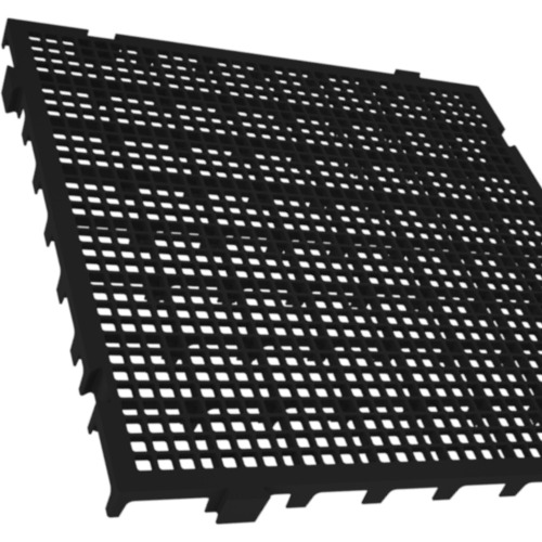 Piso plstico antiderrapante 500 x 500 x 26 mm - 42526