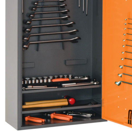 Arm�rio para ferramentas 1 porta 2 prateleiras - Basic