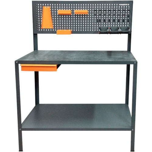 Bancada com gaveta + painel integrado e acessrios - 91513