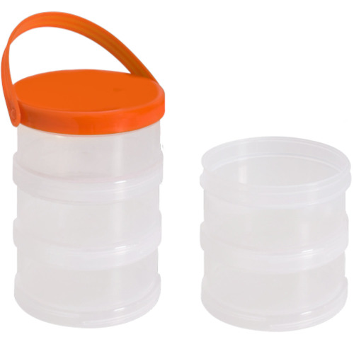 Organizador plástico com 5 compartimentos - 96000 Organizador plástico com 5 compartimentos - 96000