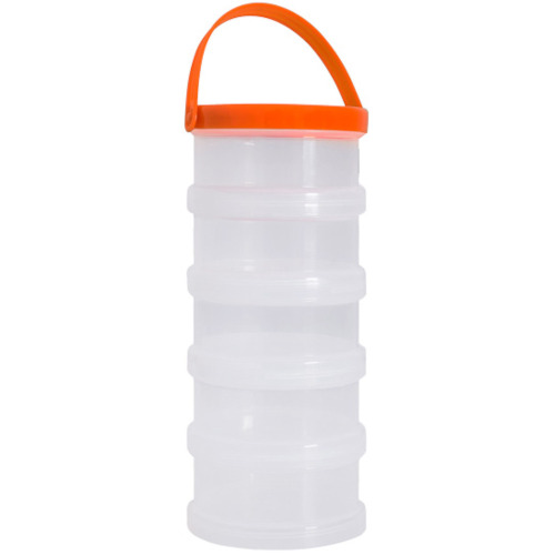 Organizador plástico com 5 compartimentos - 96000 Organizador plástico com 5 compartimentos - 96000