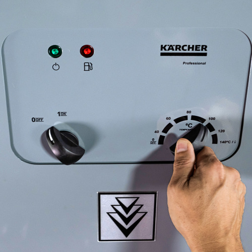 Lavadora de alta pressão água quente 2.610 libras Trifásica 220V - HDS 8/15 Cage Lavadora de alta pressão água quente 2.610 libras Trifásica 220V - HDS 8/15 Cage