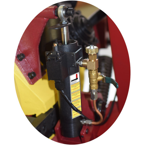 Serra de fita horizontal gravitacional e manual 245 x 245 mm trifsica 220V - S3715NG-H2