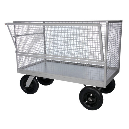 Carro plataforma fechado com tela - TM-63