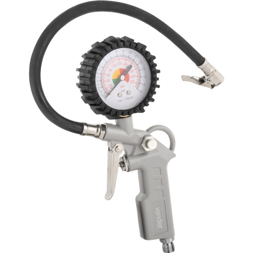 Calibrador de pneus 2 em 1 com manômetro - PLV 21 Calibrador de pneus 2 em 1 com manômetro - PLV 21