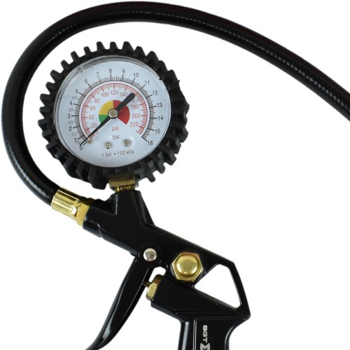 Calibrador de pneu com manmetro