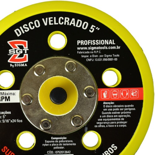 Disco com velcro 5