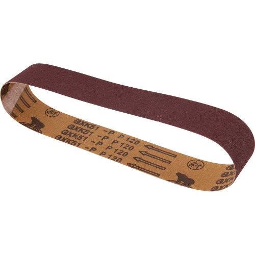 Cinta de lixa 50 mm x 686 mm G 120 com 5 peças   Cinta de lixa 50 mm x 686 mm G 120 com 5 peças