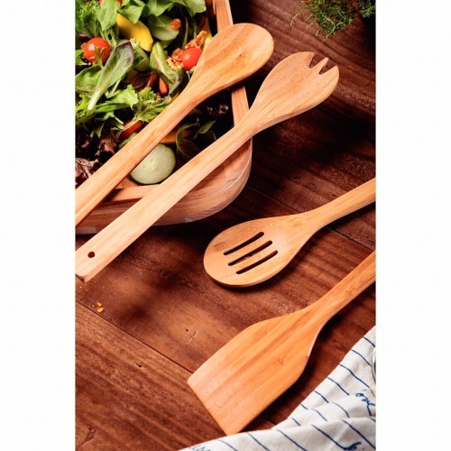 Colher de bambu natural 35 cm Colher de bambu natural 35 cm