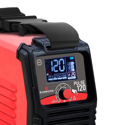 Inversora de solda 120A Display digital para eletrodo revestido - Pulse 120  110V/220V