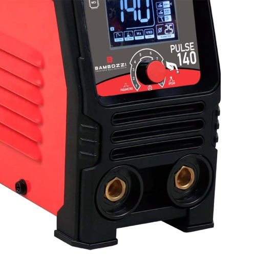 Inversora de solda 140A Display digital para eletrodo revestido - Pulse 140  110V/220V