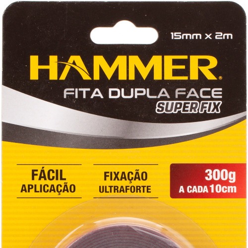 Fita dupla face multiuso automotiva 15mm x 2m - FEL-152