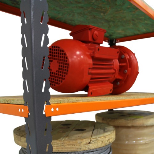 Estante desmontável 1000 x 300 x 1950 mm com 6 prateleiras - 40300 Estante desmontável 1000 x 300 x 1950 mm com 6 prateleiras - 40300