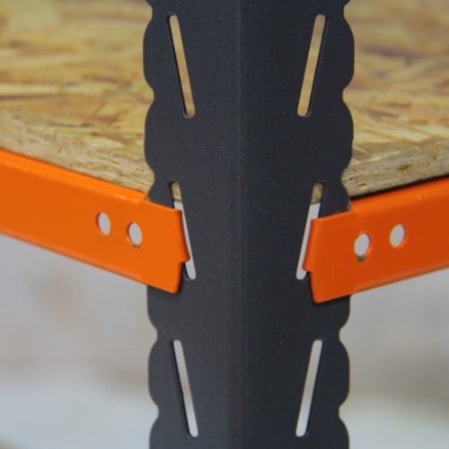 Estante desmontável 1000 x 300 x 1950 mm com 6 prateleiras - 40300 Estante desmontável 1000 x 300 x 1950 mm com 6 prateleiras - 40300