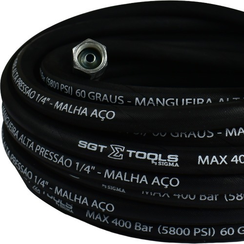 Mangueira para lavadora de alta press�o M22/14 X 1/4 macho com 12 metros