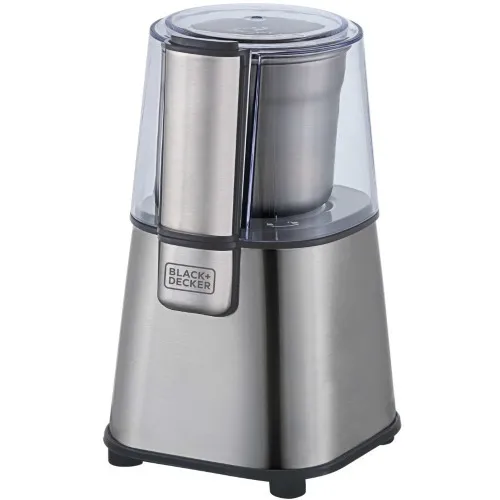 Moedor de café e grãos elétrico 220W em aço inox Gourmand Gris - MG200  110V