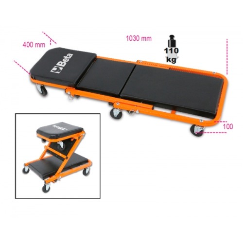 Esteira e banco para mecnico 2 em 1 - 3002