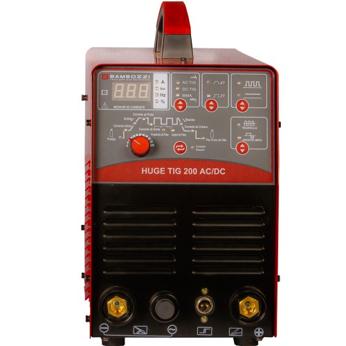 Inversora de solda 200A para alumínio AC/DC - HUGE TIG 200  220V Inversora de solda 200A para alumínio AC/DC - HUGE TIG 200  220V
