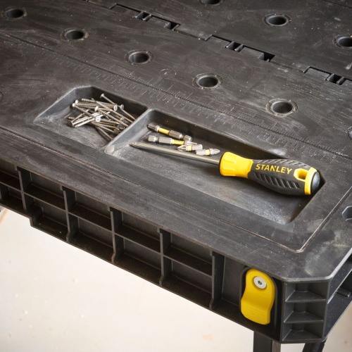 Bancada para trabalho multiuso portátil e dobrável - STST83492-1 Bancada para trabalho multiuso portátil e dobrável - STST83492-1